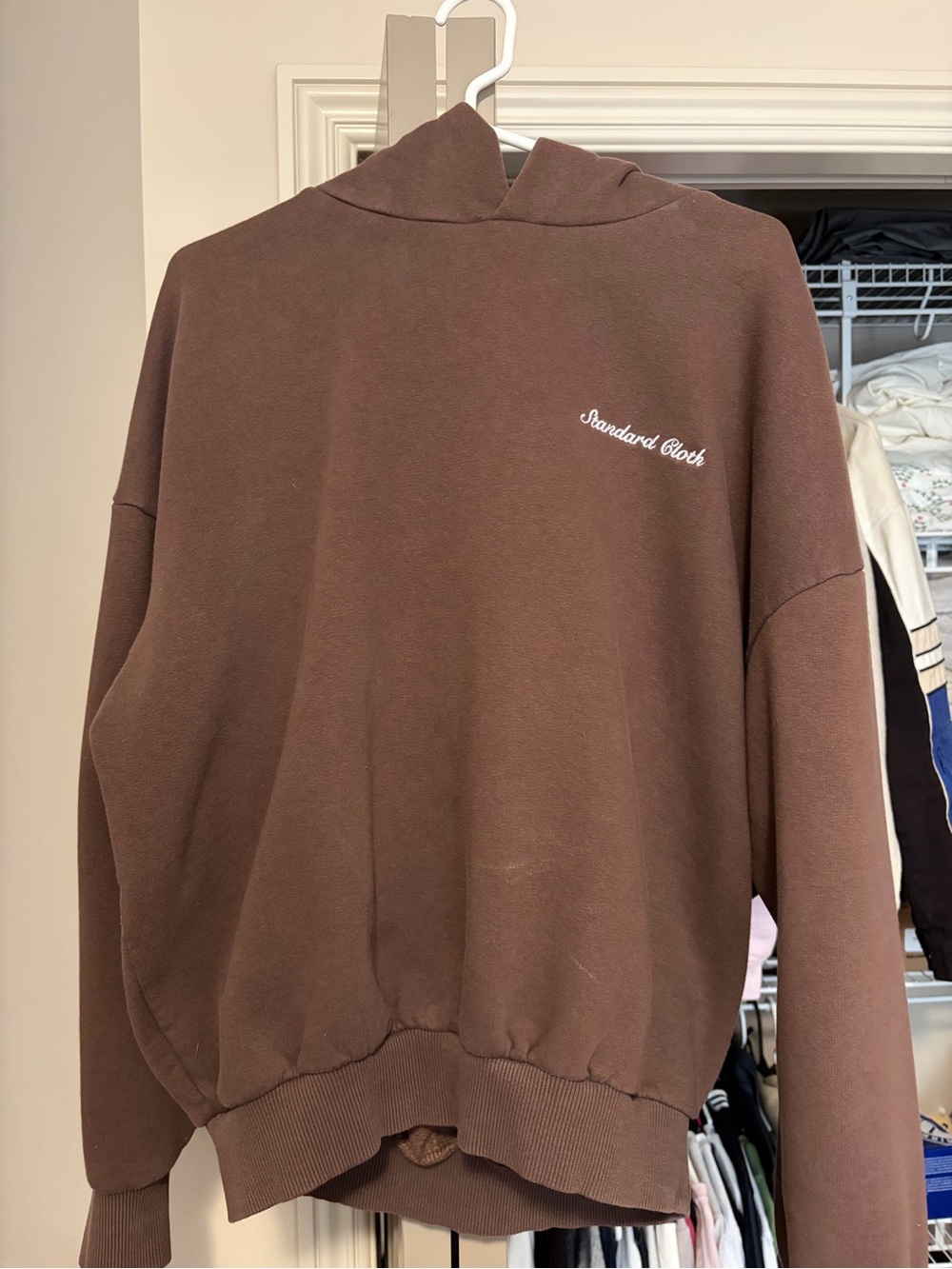 Brown Standard Cloth hoodie